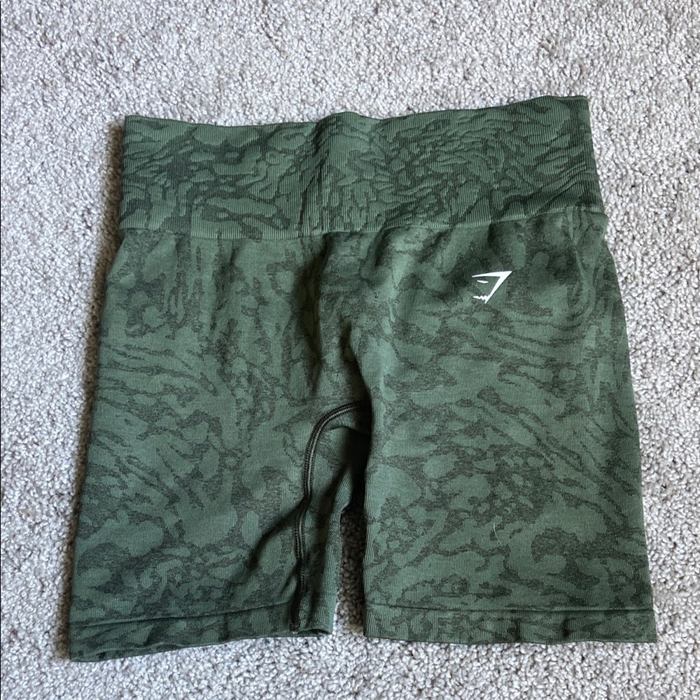 Gymshark Women's Green Shorts